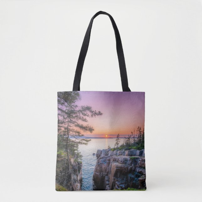 Bolsa Tote Coastline | Ravens Nest Acadia National Park Maine (Frente)