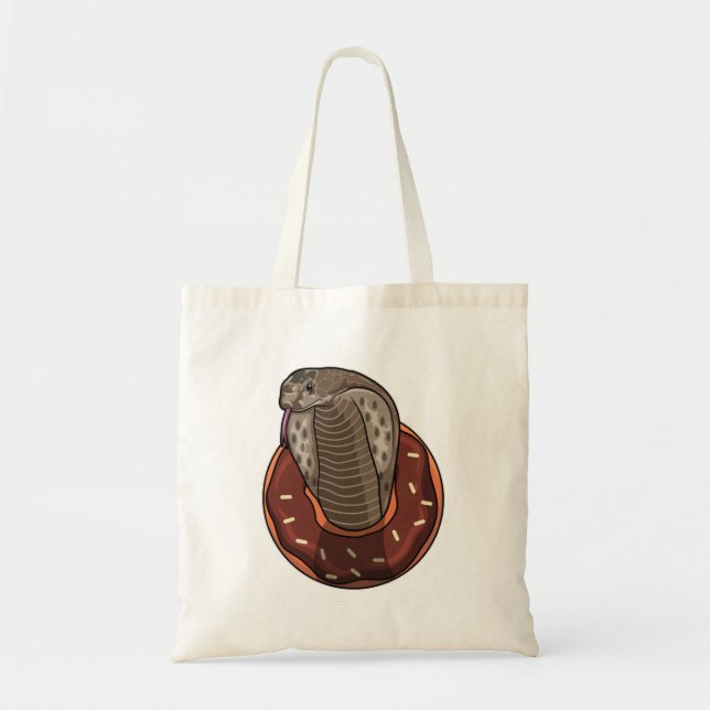 Bolsa Tote Cobra com Rosquinha (Frente)