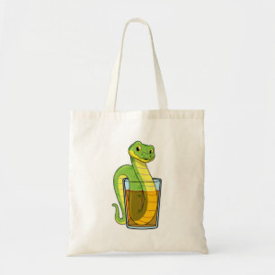 Bolsa Tote Cobra com suco