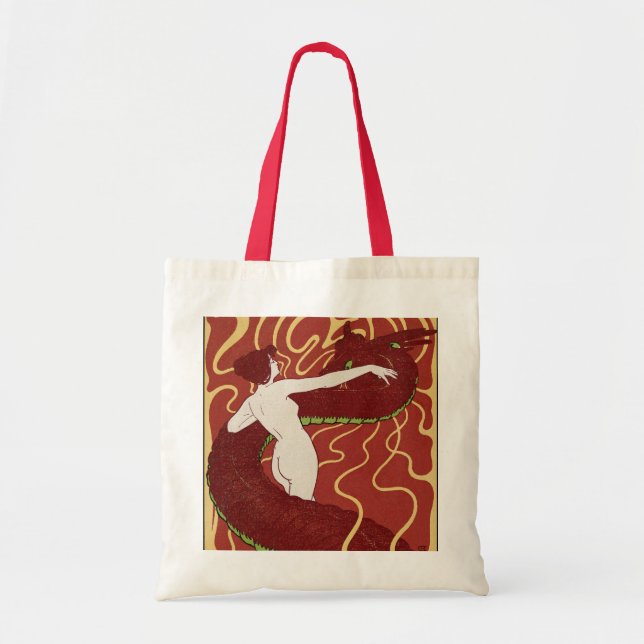 Bolsa Tote Cobra e Mulher (Frente)