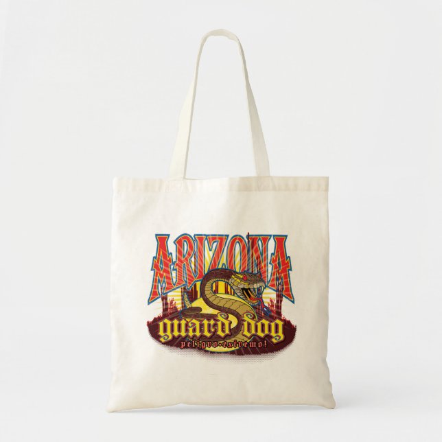 Bolsa Tote Cobra Guarda de arizona (Frente)