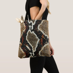 Bolsa Tote cobra impressão