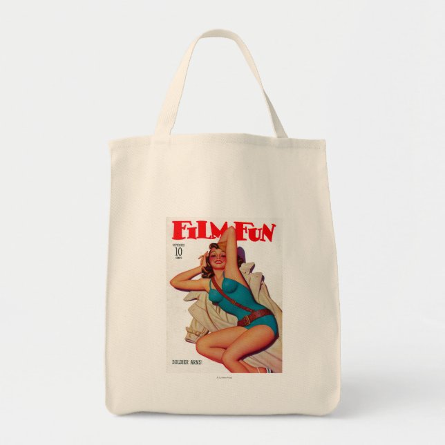 Bolsa Tote Cobrir 10 da Revista Film Fun (Frente)