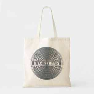 Bolsa Tote Cobrir da Manhole Queens