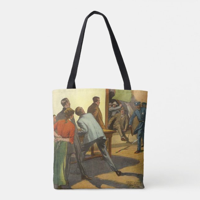 Bolsa Tote Cobrir Vintage Comic Book (Verso)