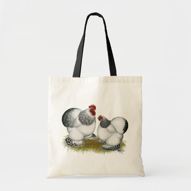 Bolsa Tote Cochins: Bantams Columbianos (Frente)