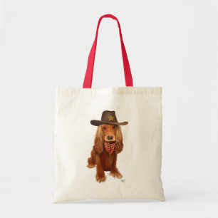 Bolsa Tote Cocker Spaniel Cowboy 2
