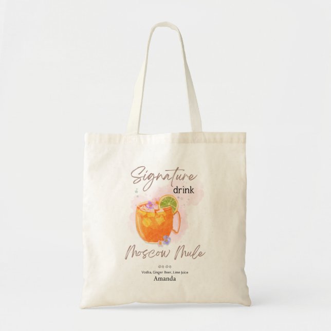 Bolsa Tote Coco de Verão de Aquarela (Frente)