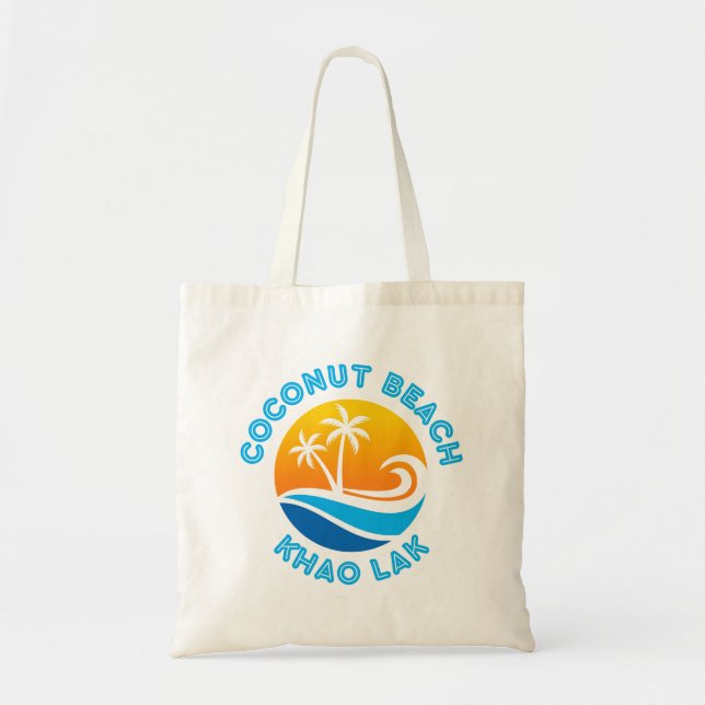 BOLSA TOTE COCONUT BEACH-KHAO LAK (Frente)
