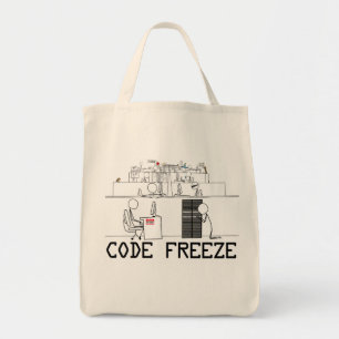 Bolsa Tote Codifique o saco do gelo