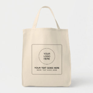 Bolsa Tote Código QR de Impressão de frente duplo Carregue se