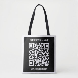 Bolsa Tote Código QR editável (gerado instantaneamente) Pre
