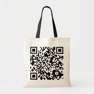 Bolsa Tote código QR personalizável