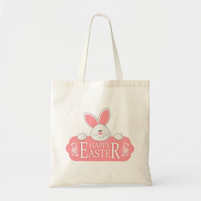 Bolsa Tote Coelhinho da Páscoa (Frente)
