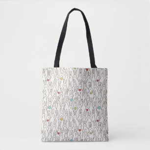 Bolsa Tote Coelhinho Da Páscoa: Divertimento Perfeito.