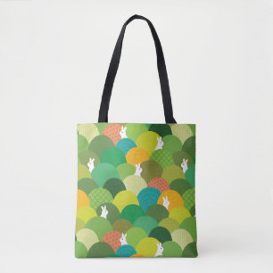 Bolsa Tote Coelhinho Escondido Nas Colinas