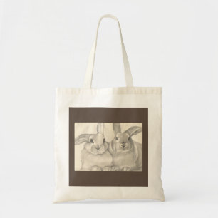 Bolsa Tote Coelhinhos, Coelhinhos de Compras