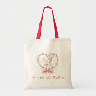 Bolsa Tote Coelho Caprichoso em Algodão - Presente Ecológico