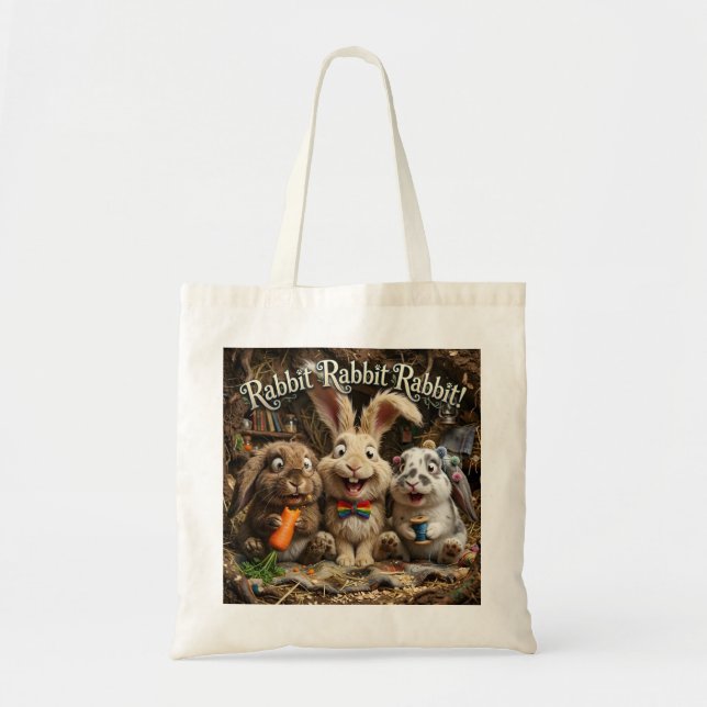 Bolsa Tote Coelho Coelho Coelho (Frente)