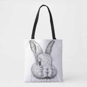 Bolsa Tote Coelho Coelho Natureza Selvagem Imagem Animal