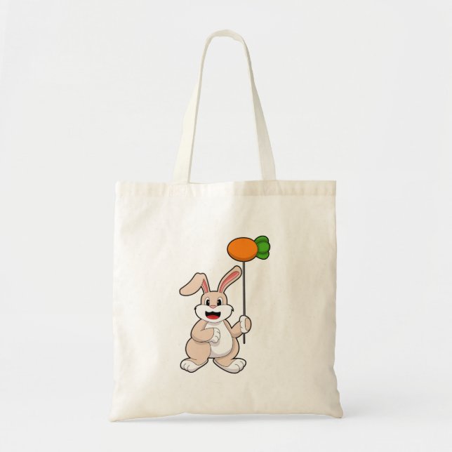 Bolsa Tote Coelho com Cenoura como Balão.PNG (Frente)
