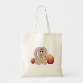 Bolsa Tote Coelho Com Ovos De Páscoa
