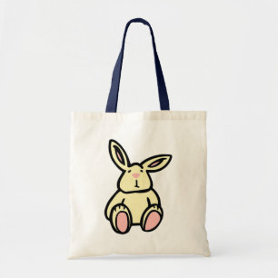 Bolsa Tote Coelho de coelho amarelo bonito