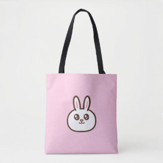 Bolsa Tote coelho de desenho animado