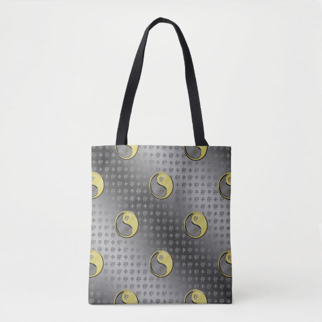 Bolsa Tote Coelho de Metal (Frente)