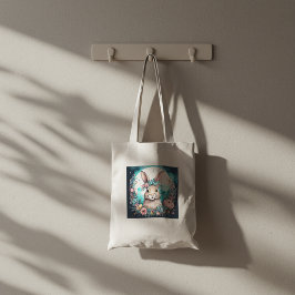 Bolsa Tote Coelho de Páscoa Feriado