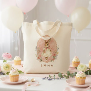 Bolsa Tote Coelho de Páscoa Personalizado