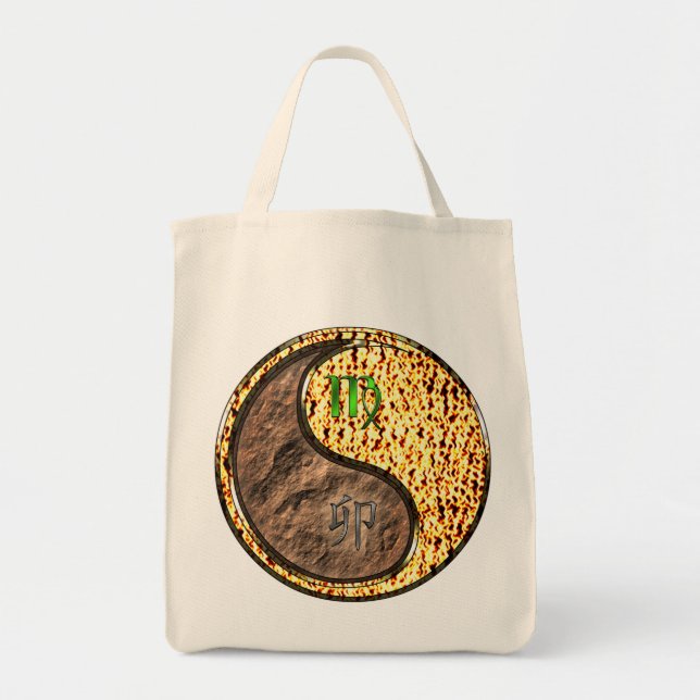 Bolsa Tote Coelho de Virgem e Fogo (Frente)