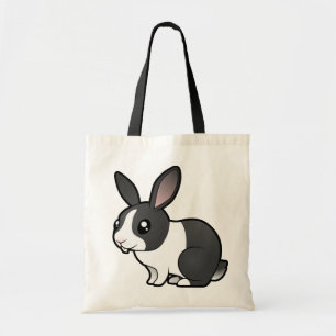 Bolsa Tote Coelho dos desenhos animados (cabelo liso da