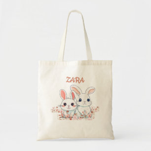 Bolsa Tote Coelho Fofo Impresso