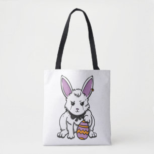 Bolsa Tote Coelho Gótico Coelho Gótico Páscoa Gótica Emo Góti