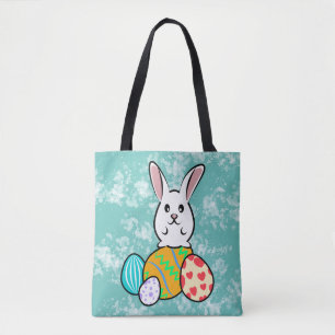 Bolsa Tote Coelho páscoa em Ovos de Páscoa