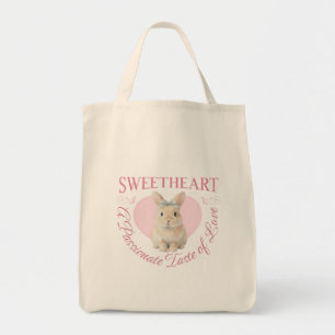 Bolsa Tote Coelho Rosa Fofo