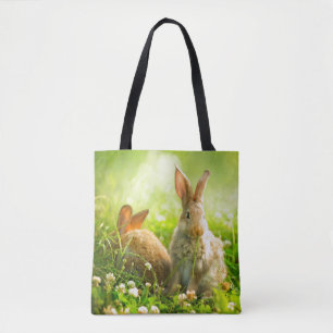 Bolsa Tote Coelhos da páscoa