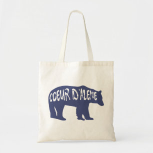 Bolsa Tote Coeur d'Alene Idaho Bear