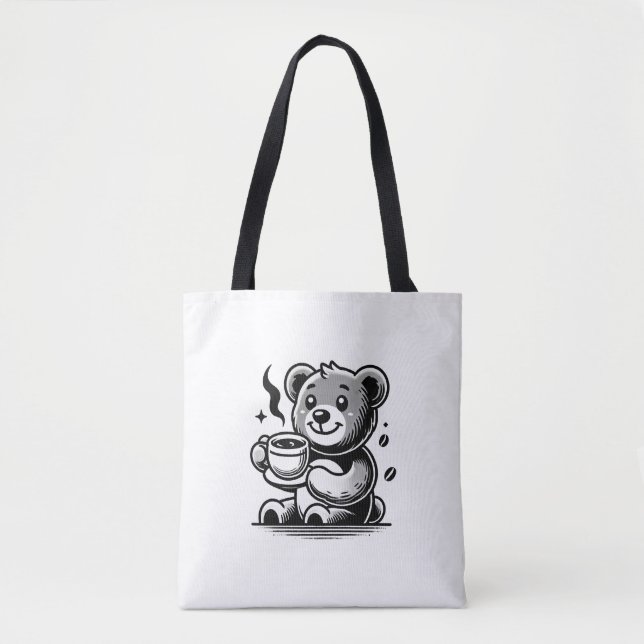 Bolsa Tote coffee bear (Frente)