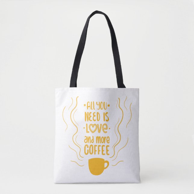 Bolsa Tote Coffee Coffee Cofote Caffeine Vício Cover Cotação