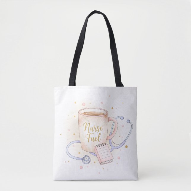 Bolsa Tote Coffee, Scrubs & Kindness (Frente)