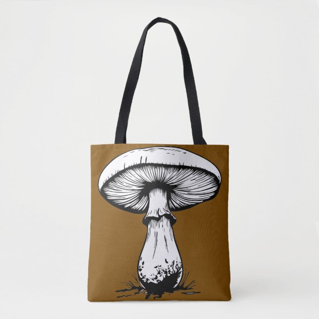 Bolsa Tote Cogumelo (Frente)