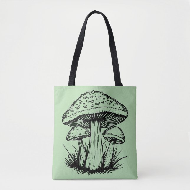 Bolsa Tote Cogumelo (Frente)