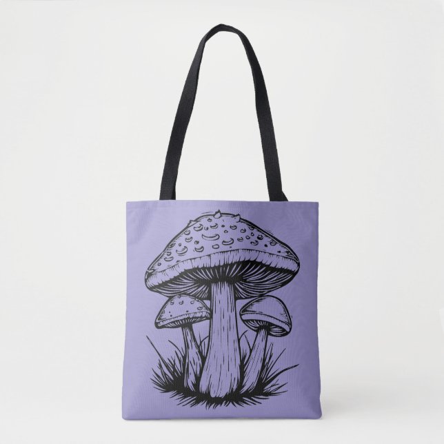 Bolsa Tote Cogumelo (Frente)