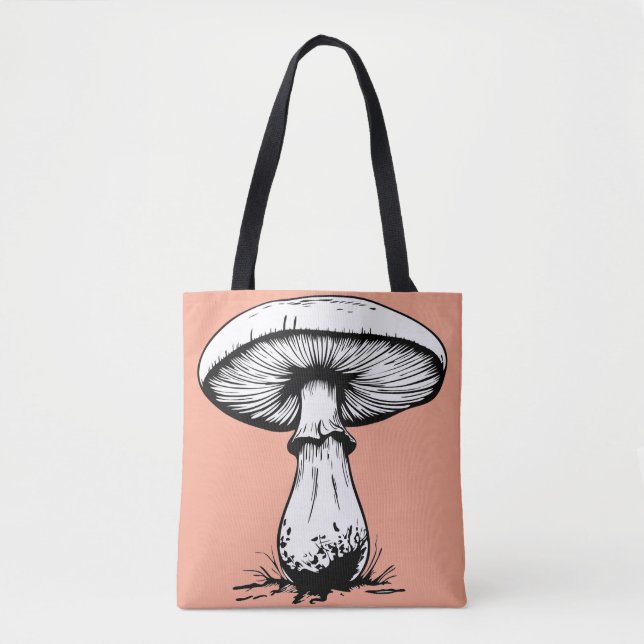 Bolsa Tote Cogumelo (Frente)