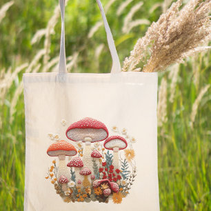 Bolsa Tote Cogumelo