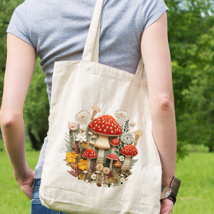 Bolsa Tote Cogumelo