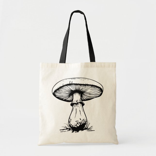 Bolsa Tote Cogumelo (Frente)
