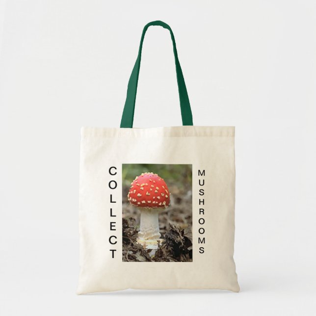Bolsa Tote Cogumelo do agaric de mosca (Frente)